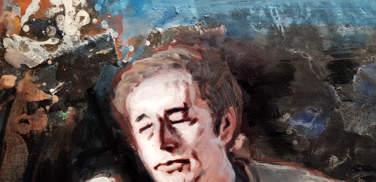 Détail — Après avoir mis aux encombrants ce qui restait de l&rsquo;ancienne propriétaire, ils se sont accordé une pause dans leur nouvelle maison.