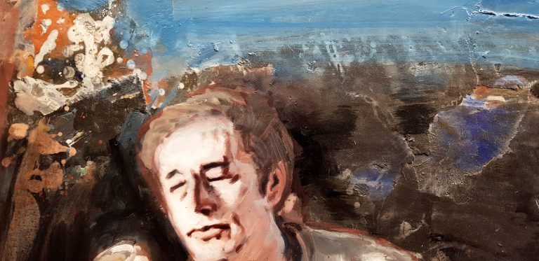 Détail — Après avoir mis aux encombrants ce qui restait de l&rsquo;ancienne propriétaire, ils se sont accordé une pause dans leur nouvelle maison.