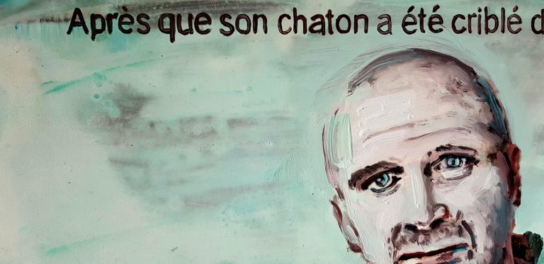 Détail — Après que son chaton a été criblé de 19 plombs, il a écrit une lettre pour alerter le Président de la République.