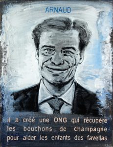 Il a créé une ONG qui récupère les bouchons de champagne pour aider les enfants des favelas.