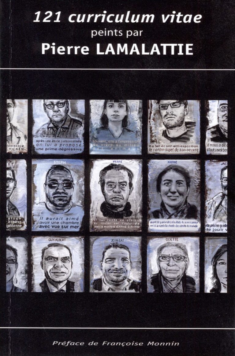 Couverture — 121 curriculum vitae peints par Pierre Lamalattie