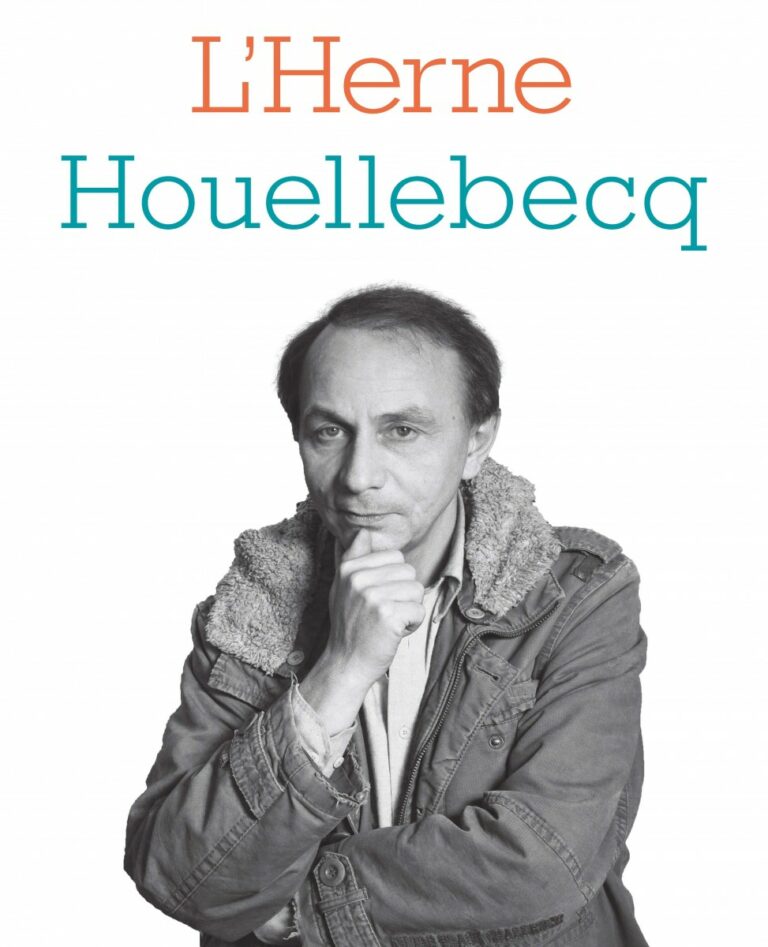 Couverture — Cahier Houellebecq