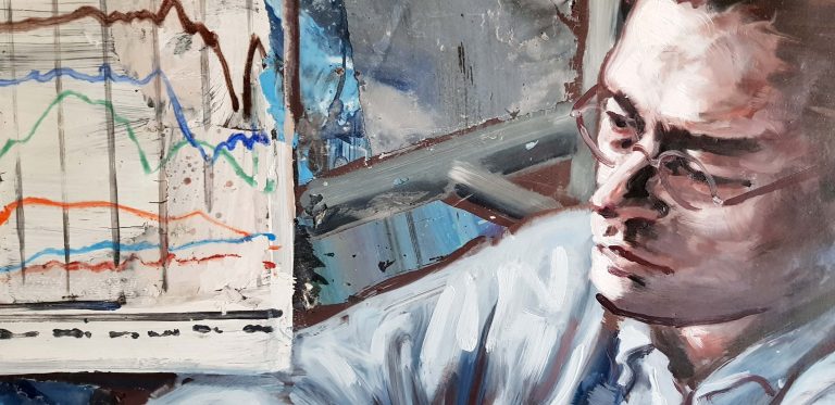 Détail — Parfois, elle songe au fait que son premier amour rédempteur avait déjà été un fiasco métaphysique.