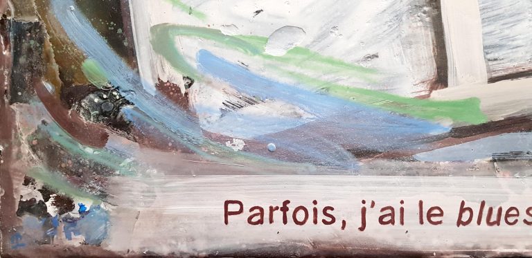 Détail — Parfois, j&rsquo;ai le blues et je me dis : « j&rsquo;aurais aimé être un artiste pompier ».