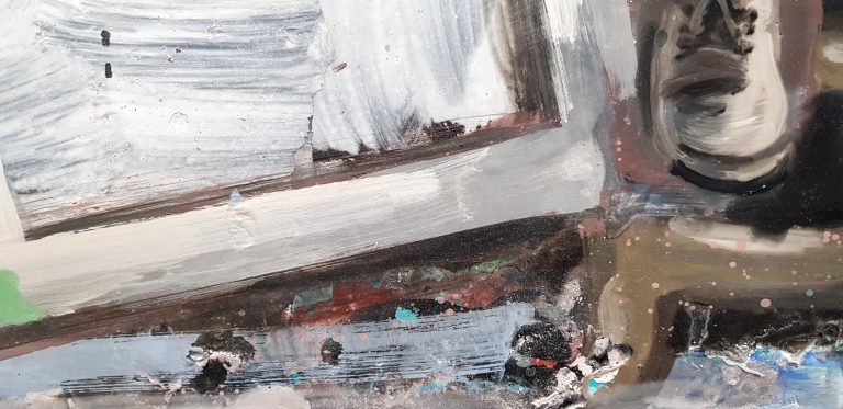 Détail — Parfois, j&rsquo;ai le blues et je me dis : « j&rsquo;aurais aimé être un artiste pompier ».