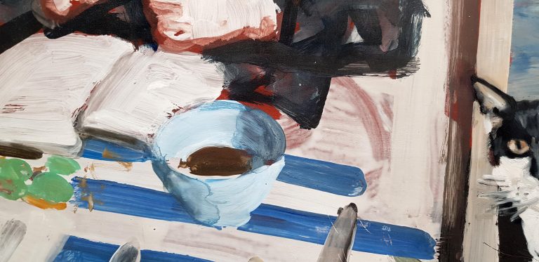 Détail — Parfois, j&rsquo;ai l&rsquo;impression qu&rsquo;il se passe beaucoup de choses dans le monde pendant que je prends mon petit-déjeuner.